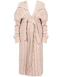 LA HAINE INSIDE US - Truien & Vesten ,Roze ,Elegante Lange Vest - Lyst