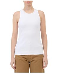 FEDERICA TOSI - Sleeveless Tops - Lyst