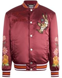 Philipp Plein - Jassen ,Rood ,Nylon Satin Bomber Fairy Deluxe - Lyst