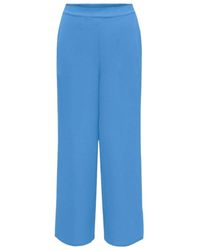 ONLY - Wide Trousers - Lyst