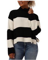 Calvin Klein - Gebreide Oversized Coltrui - Lyst