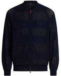 Kiton - Bomberjack Met Lange Mouwen En Rits - Lyst
