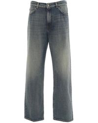 Grifoni - Wide Jeans - Lyst