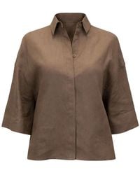 Max Mara - Overhemden ,Bruin ,Shirts - Lyst