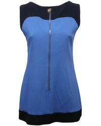 Fay - Tops ,Blauw ,Mouwloze Top - Lyst