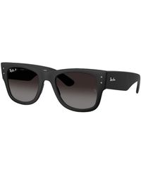 Ray-Ban - Gepolariseerde Zonnebril Zwart Grijs Verloop - Lyst