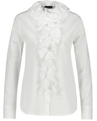 Van Laack - Overhemden ,Wit ,Katoen Bathia Q1Pb Blouse - Lyst