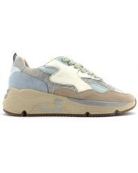 Serafini - Sneaker Aus Wildleder, Leder Und Stoff - Lyst