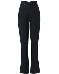 Calvin Klein - Straight Trousers - Lyst