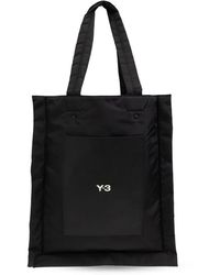 Y-3 - Borsa shopper con logo - Lyst