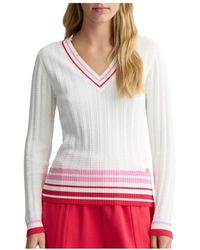Liu Jo - V-Neck Knitwear - Lyst