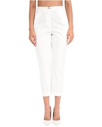 Patrizia Pepe - Cropped Trousers - Lyst