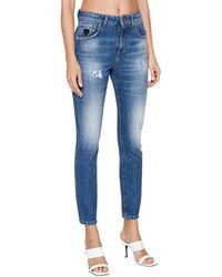 John Richmond - Skinny Fit Jeans - Lyst