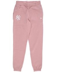 KTZ - Broeken ,Roze ,Katoen Mlb Team Logo Trainingsbroeken Jogger - Lyst
