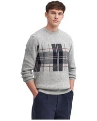 Barbour - Intarsia Trui - Lyst