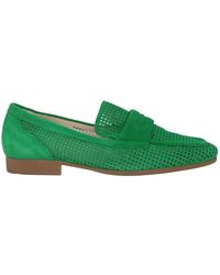 Gabor - Schoenen ,Groen ,Suède Groene Suède Loafer - Lyst