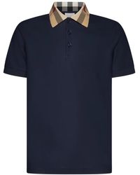 Burberry - Polo Hemden - Lyst