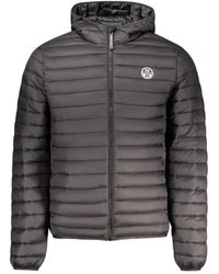 North Sails - Jassen ,Zwart ,Polyester Lichtgewicht Jas Met Capuchon - Lyst