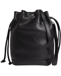 Calvin Klein - Elegante borsa a tracolla nera - Lyst