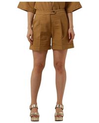 RUBY TUESDAY - Korte Broeken ,Bruin ,Rikki Shorts - Lyst