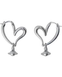 Vivienne Westwood - Accessoires ,Grijs ,Emily Oorbellen - Lyst