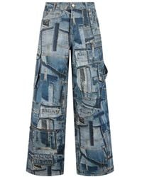 Roberto Cavalli - Wide Jeans - Lyst