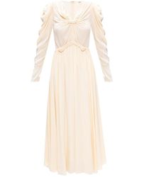 Ulla Johnson 'esme' Long-sleeved Dress - Naturel