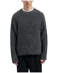 OLAF HUSSEIN - Round-Neck Knitwear - Lyst