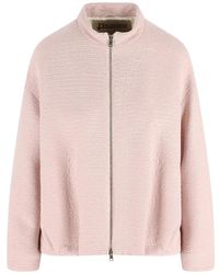 Herno - Veiled Sequins Coat - Lyst