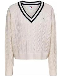 Tommy Hilfiger - V-Neck Knitwear - Lyst