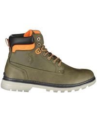 U.S. POLO ASSN. - Shoes > boots > lace-up boots - Lyst