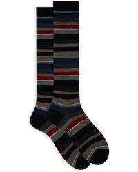 Gallo - Lange graue socken - Lyst