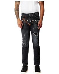 John Richmond - Slim-Fit Jeans - Lyst