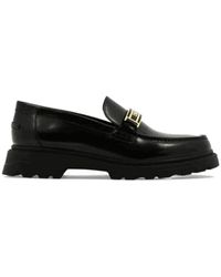 Dior - Scarpe loafer in pelle nera ss22 - Lyst