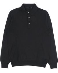 Tagliatore - Truien & Vesten ,Zwart ,Palmer Polo - Lyst