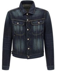 Tom Ford - Denim Jackets - Lyst