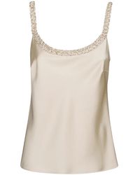 D.exterior - Satin Catena Top - Lyst