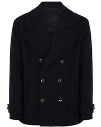 Balmain - Double-Breasted Coats - Lyst