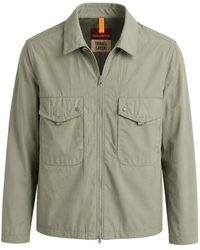 Parajumpers - Jassen ,Groen ,Polyester Elgin Overshirt - Lyst