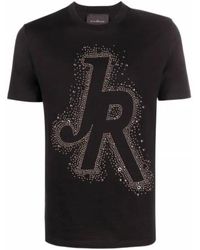 John Richmond - J logo e applica t -shirt - Lyst