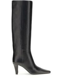 Saint Laurent - Knee High Boots - Lyst