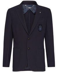 Billionaire - Jassen ,Blauw ,Katoen Blazer Crest - Lyst