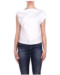 Alpha Studio - Top Met Schouderstrik - Lyst