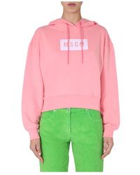 MSGM - Hoodie - Lyst