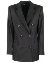 Agnona Jacket - Zwart