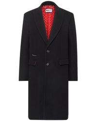 Philipp Plein - Jassen ,Zwart ,Wol Coat Long - Lyst