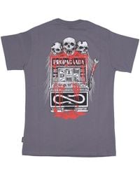 Propaganda - Addict Tee Korte Mouw T-Shirt - Lyst