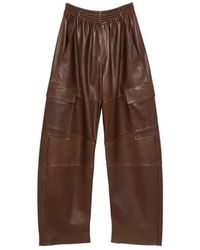 Petar Petrov - Leather Trousers - Lyst