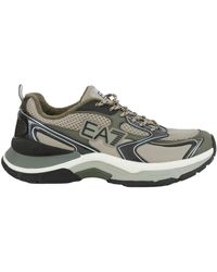 EA7 - Panelled Sneakers - Lyst