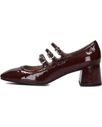 Bibi Lou - Rote Lackleder-Pumps Mit Blockabsatz - Lyst